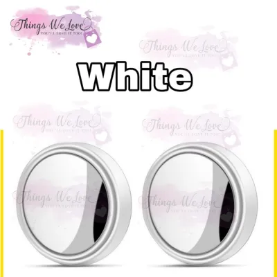 [SG SELLER] [FREE SHIPPING] Car Blind Spot Mirror (Type B) Side View Mirror Wide Angle Drive Easy Small Round 360 View