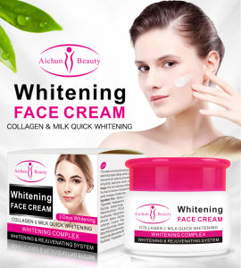 Aichun Beauty 3 Days Moisturizing Natural Bright Skin Care Whitening Face Cream 80ml.