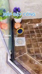 Nắp đậy ống thoát nước nhà tắm nhà bếp silicon ngăn mùi hôi cống côn trùng