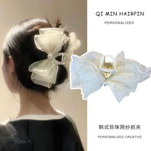 ผ้าปู ปิ่นปักผม ผู้หญิง เครื่องประดับ กิ๊บติดโบว์ ผม นางฟ้า สูงสำหรับผม ผู้หญิง