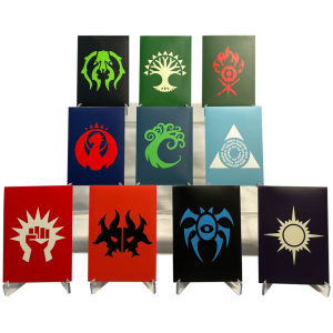 60pcs 66x91mm Standard Size Guilds of Ravnica Sleeves Printing Art Card Sleeves Magical Matte Cards Protector for PKM/MGT