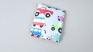 Baby Shopping Cart Seat Cover Polyester Waterproof Carton Style Baby Safety Cart Cover Comfortable Children Anti-Dirty Seat Pad