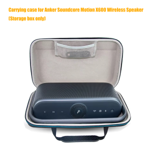 Hard EVA Dust-proof Outdoor Travel Home Storage Bag Carrying case for Anker Soundcore Motion X600  Wireless Bluetooth Speaker
