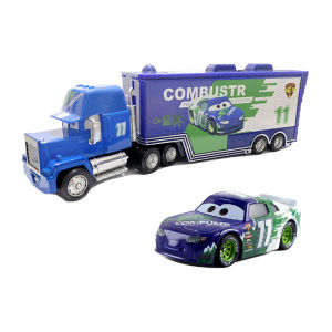Takara Tomy | Cars Diecast Lightning McQueen Dr. Champion Alloy Cars Container Truck Set Model Cars Die Casting Child Birthday Gifts Toys