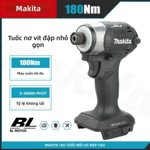 Makita DTD173 18V LXT Máy Khoan Tác Động Không Dây BL Động Cơ Không Chổi Than 180 N·M Máy Khoan Điện Có Thể Sạc Lại Cho gỗ/Bolt/Chế Độ T Dụng Cụ Tự Làm Tại Nhà