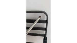 🇸🇬 Space Aluminum Bathroom Storage Folding Towel No Drilling Rack Toilet Rack Towel Hanger Bathroom Accessories