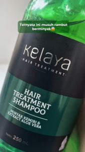 Paket 2 Pcs Kelaya Shampoo Rambut Rontok 250ml - Penumbuh Rambut Cepat Vitamin