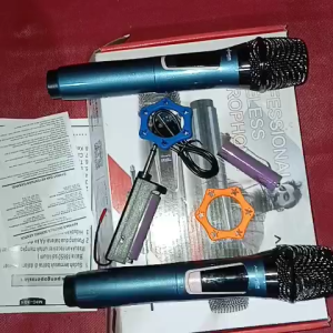 H52 SEMUA NYA DI CAS ADA 3 BATERAI 18650 MIC BAHAN METAL ADVANCE ORI 100% CAS FULL UHF DUAL CASAN BATERAI 18650 SOUND BEST Microphone Wireles Resiver Mini MIK MIC MIX DUAL SEPASANG 1 SET KARAOKE VOKAL VOCAL WIRELESS AUDIO MIKROPON MIKROFON LED DIGITAL UNI