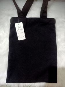 plain tote bags w/ zipper & 2sides base .printable canvas totebag