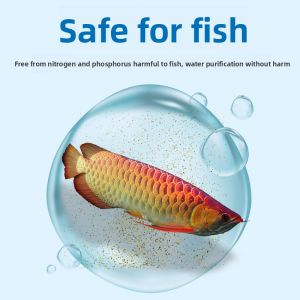 MONLEYTA | Aquarium Water Purifier Clear Water Cleaner Antibacterial Treatment Nitrogenizing Bacteria For Fish Tank Water Clarity