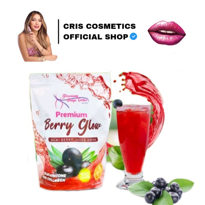 Cris Clerigo Glowming Acai Berry Detox Juice by Cris Cosmetics