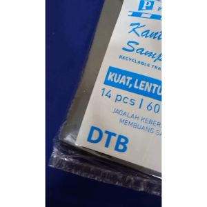 Kantong Sampah Hitam Besar Ukuran 60x90 cm - Isi 14 Pcs