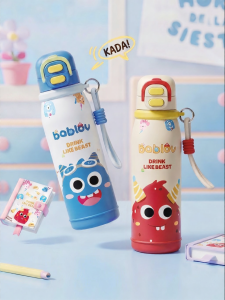 Bablov | Children Insulated Cup Straw Design Portable for School