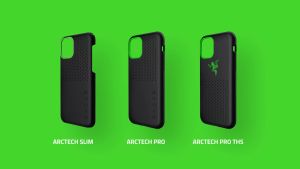 RAZER Arctech Pro Protective Case with Themaphene Cooling Technology for Apple XR/XS/XS Max/11/11 Pro/11 Pro Max/12/12 Mini/12 Pro/12 Pro Max/Razer Phone 2