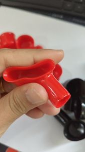 ลูกยางกันช็อต สีดำ+สีแดง สินค้าในไทย (ราคาต่อคู่) ขนาด L12-22-45