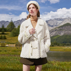 Yigue | Small Size Short Loose Warm Overcoat
