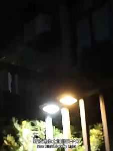 Lampu Solar Outdoor Waterproof LED Clip Light with Motion Sensor Camping Lamp Rechargeable
