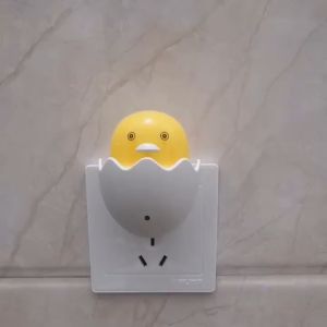 AWGallery - Lampu Tidur LED Telur Ayam Sensor Cahaya Dekorasi Kamar Night Light Lamp Chicken Egg Bebek Duck Unik