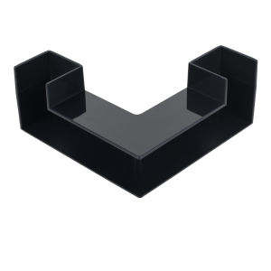 1/2Pcs Shrimp Cave Aquarium Tunnel Corner Aquarium Cave L-Shape Hiding Viewing Tunnel Fish & Shrimp Play Hideout for Fish Tank