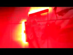 Lampu LED Grill Slim Strobo Motor Mobil sirine Polisi Patwal 10 mode