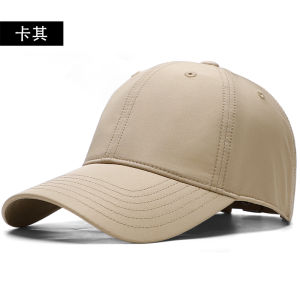 Professional Running Training Black Sports Cap Mens Summer Ultra-Thin Guide Sweat Quick-Drying Hat Colorfast Sun Protection Sun Hat