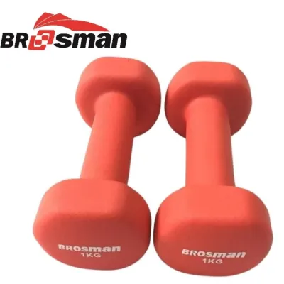 Cặp Tạ Tay 1Kg Brosman Nhập Khẩu Chính Hãng Tạ Săt 2Tạ 1Kg