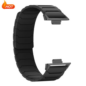 Magnetic Silicone Sport Strap for Xiaomi Band 8/9/10 Pro Strap Adjustable Wrist Correa Bracelet for Redmi Watch 6 5 4 Accessorie