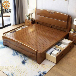 Child Single Storage Bed Modern Minimalist