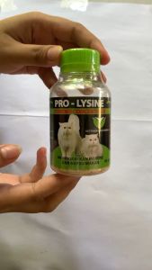 Pro Lysine 50g Vitamin Kucing Imun Imunitas Meningkatkan Nafsu Makan Prolysine Cat Kucing Kitten