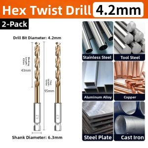 Hardened Metal Drill Bit for Stainless Steel