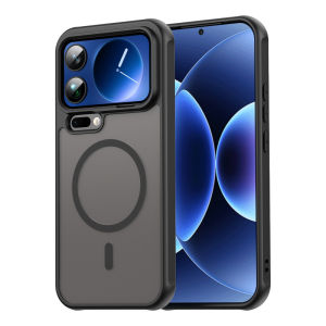CHUBAN | Ốp Điện Thoại Chống Sốc Từ Tính Mờ Cho Xiaomi 17 Pro Max 15 Ultra 17T 15T 14T Redmi Note 15 14 13 Pro - Vỏ Trong Suốt Mờ Chống Trầy Xước Chống Trượt Bằng Chất Liệu TPU PC