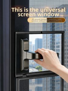 ZTION | Magnetic Self-Install Mosquito Net Window Screen Invisible