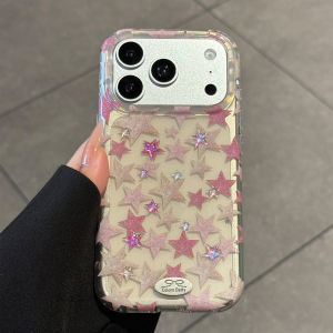 SENBO | Transparent Star Design Shockproof Silicone Phone Case