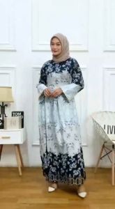 Husna Laudya Kirana Gamis Maxmara silk Premium dan Baju Wanita Muslim Armani Import Terbaru