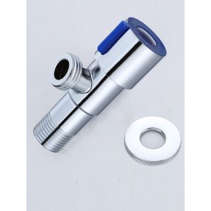 Terlaris Stop Kran Single T Kran TEE 1/2 inc New Model kuningan anti karat tahan lama air panas dingin sambungan fleksibel merah hitam biru stainless steel alumunium besi luar angkasa kuat Keren