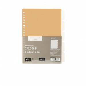KOKUYO | Dividers Index Pages Refills for Binders
