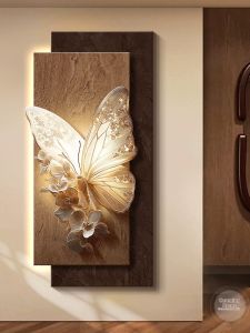 MUWU | Illuminated Decorative Wall Art 3D Sandstone