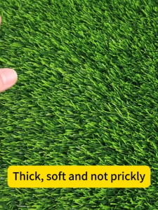 【4cm thicken】 Artificial Grass Carpet Fake Grass Plastic Garden Decoration Simulation Garde and Lawn Safe Harmless 3Mx2M 5Mx1M Durable for 20 years No dust no crumbs