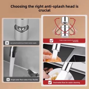 YEMO | Splash-Proof Faucet Aerator Universal Adapter Filter Nozzle