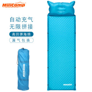 Thickened 3cm Automatic Inflatable Pad for Outdoor Camping Office Nap Home Use Mattress Moisture Proof Wide Sleeping Mat