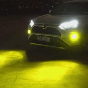 2 Buah Lampu Depan Laser Otomotif H7 9006 Lampu Lensa Bohlam LED Otomatis Lampu Kabut Modifikasi H11 9005