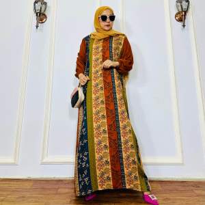 JESICCA DRESS / GAMIS RAYON KOMBINASI / GAMIS RAYON MOTIF