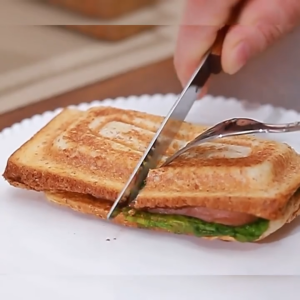 CHOVY Sandwich Maker Breakfast Maker Bread Toaster Maker Household Panini Maker Burger Maker