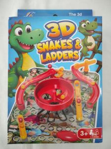 permainan keluarga ular tangga 3D