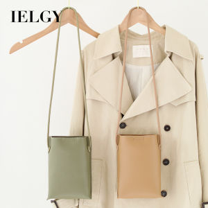 Ielgy thời trang phiên bản Hàn Quốc nhỏ Túi đeo chéo mới đơn giản sinh viên giản dị Túi điện thoại di động dọc thời trang phong cách Mori Túi Đeo Vai Văn Học