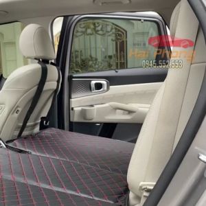 Đệm Giường Nằm Ghế Sau Ô Tô Dạng Treo 5-7 Chỗ Cho Xe Hơi Da Cao Cấp