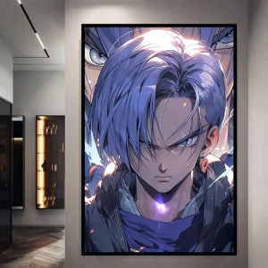 Bandai | Oil Painting Anime Cool D-Dragon B-Ball By Numbers Home Decor Modern Wall Decor for Living Room Bedroom Perfect Gift No Frame