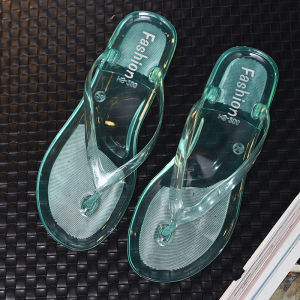 JIFANPAUL | Transparent Crystal Jelly Sandals