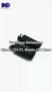 Karet Footstep-Foot Step-Pijakan Belakang Blade 125 FI-F1-110 New