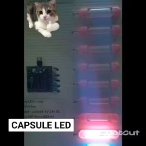 วงจร ไฟ LED วิ่ง 8ช่อง 20โหมด 12V-ช่องละ 600mA / วงจร ป้ายไฟ DIY